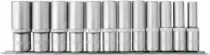 Набор головок торцевых глубоких 12-гранных Thorvik S13S2212SM (1/2"DR на держателе, 10-24 мм, 12 предметов)
